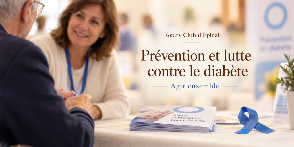 salon de la gourmandise les editions prevention du diabete au rotary club